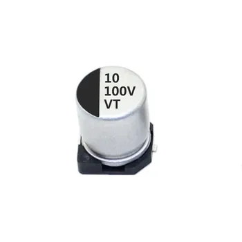 1000pcs 100v10uf 6.3 * 7.7 drive comutator de alimentare adaptor SMD chip de Aluminiu electrolitic condensator