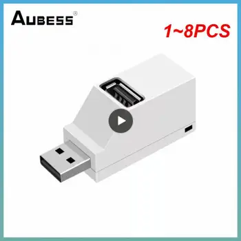 1~8PCS 3.0 Hub 3 Porturi Portabil, Transferul Rapid de Date USB Splitter pentru Calculator Laptop Docking Station 2.0 Hub Adaptor PC