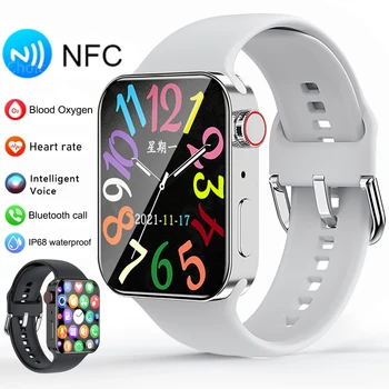 2023 Bărbați Seria 8 PK HW8 Max Smartwatch 1.92-inch de înaltă definiție ecran impermeabil ceas Femei apelare Bluetooth NFC Ceasuri Inteligente