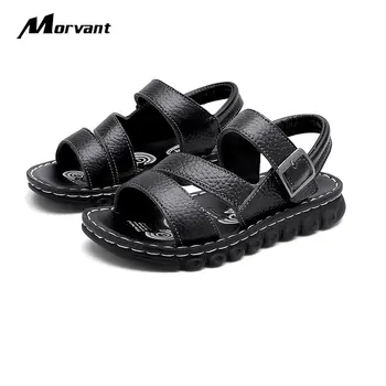 2023 Nou Stil de Vară pentru Copii Sandale pentru Copii Adidași de Moda Usoare, Non-alunecare, Moale, de Jos din Piele PU Băieți Pantofi Confortabili