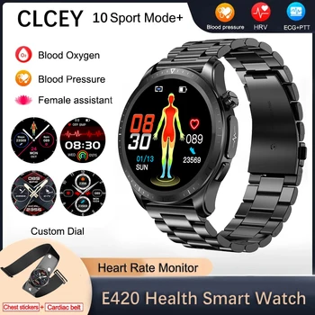 2023 Noul Glucometru Sănătate Smartwatch Bărbați ECG + PPG de Măsurare a Tensiunii Arteriale IP68 Impermeabil Sport Femei Smartwatch