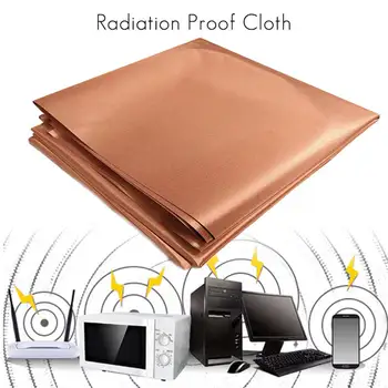 5 Metri Anti-Scanare Pânză Conductoare RFID de Protectie Tesatura Anti Radiatii Pentru Căptușeli Electromagnetice RF RFID de Protectie Tesatura