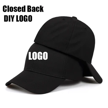 Adult Hiphop Rock Purta Snapback Pălării Doamnă Plină închideți capacul Bărbați montate închidere Sepci de Baseball 55-59cm Imprimare Logo Brodat