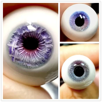 BJD papusa ocular potrivit pentru 1/3 1/4 1/6 dimensiune Ochi pentru jucării albastru drăguț diamant spumant inserați codul ocular papusa accesorii