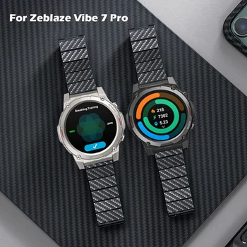 Fibra de Carbon Curea Pentru Zeblaze Vibe 7 Pro Smart Watch Band Ușor de Înlocuire Correa Watchband Pentru Vibe 7 Pro pulseira