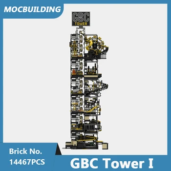 MOC Blocuri GBC Turn sunt Model DIY Asamblate Cărămizi Sport Părinte-copil Educaționale Creative Jucarii Copii Cadouri 14467PCS