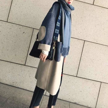 Moda de a Deschide Ochi Bumbac Femeie Canadiană Femei Haine Cald de Primăvară de Toamnă Bumbac Palton Casual-linie Lung Liber Jachete