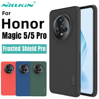 Nillkin Pentru Huawei Honor Magic 5 Caz Frosted Shield Pro TPU Cadru Greu PC-ul Shell, rezistenta la Socuri Capacul din Spate Pentru Onoare Magic 5 Pro
