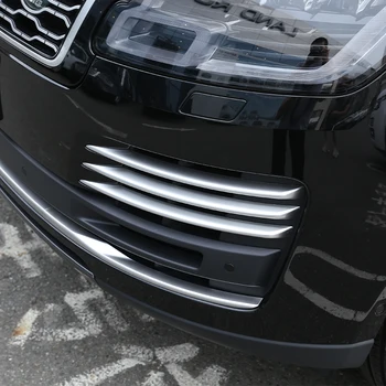 Pentru Land Rover Range Rover Vogue 2018-2021 Mașină de Ceață Față Lampă de Decor Benzi Tapiterie ABS Argint accesorii Exterioare