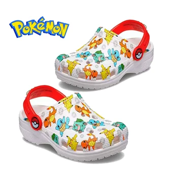 Pokemon Gaura Sandale Pikachu Squirtle Charmander Papuci Sandale Kawaii Eva Anime Acasă Pantofi De Plaja Si Papuci De Vara Pentru Copii Cadouri