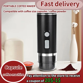 Portabil Aparat De Cafea Complet Automat Nespresso Espresso Filtru De Cafea Capsule Dimensiunea Mașină De Cafea Capsule Cu Pulbere Universal