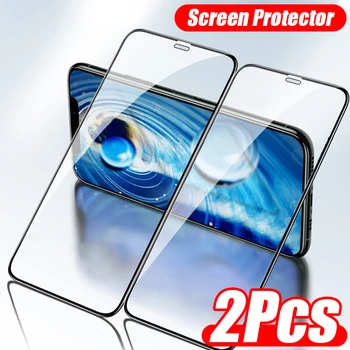 Sticla temperata pentru IPhone 13 12Mini 13 12 11 14 Pro Max X XS XR SE2022 Ecran Protector pentru IPhone Acoperire Completă 6 6S 7 8 Film