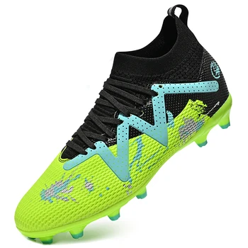 Teren de fotbal Ghete de Fotbal de Gazon Ghete inalte pana la Glezna Pantofi de Fotbal pentru Copii Fotbal Profesionist Pantofi Adidasi Formare