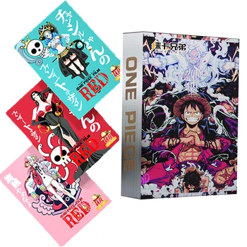 Una Bucata Card Anime Colecție de Carte Luffy Zoro Shanks Nami TCG Joc de Cărți Rare, cărți de Tranzacționare Decor de Birou pentru Copii Cadouri