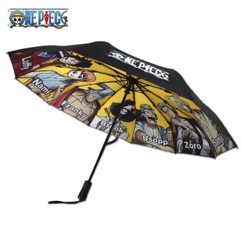 Una Bucata Umbrela de protecție Solară de Așteptat O Bucată Umbrelă de soare de Desene animate Anime Automat de Pliere Umbrela Protectie UV Noi en-Gros