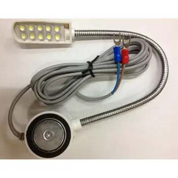 10 Margele de LED-uri lampa de Cusut Lumină de Lucru Lumină Albă Gooseneck Flexibil Lampa de Montaj Magnetic