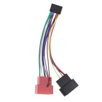 Cablaj Adaptor Radio Standard ISO Conector Adaptor 16 Pini Cablu Auto Cablu Adaptor