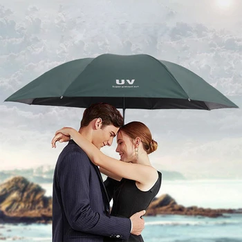 Femeile Uv WIndproof Strat Dublu De Așteptat Complet Automat Ploaie Bărbați Femei Blocarea Vânt Puternic Umbrelă De Soare Mini Pliere Umbrela